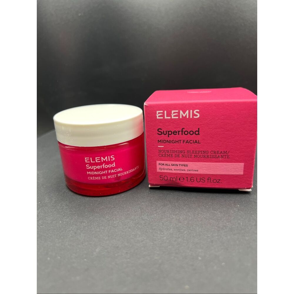New in Box! Elemis Superfood Midnight Facial 50ml